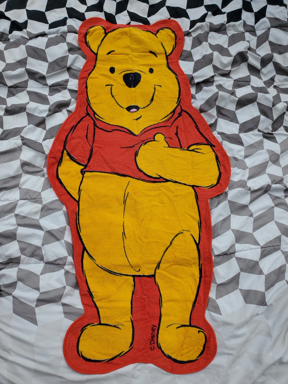 Vintage Disney Winnie the Pooh Character Towel